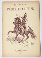 STYKA Jan - Poèmes de la grande guerre. Paryż 1918. [Poezye z czasów wojny]