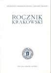 ROCZNIK KRAKOWSKI T. LVIII 1992r.