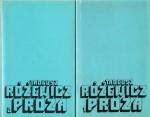 RÓŻEWICZ Tadeusz - Proza, 1-2 t. komplet 