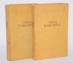 TOŁSTOJ Lew - Anna Karenina, 1-2 komplet. Ilustr. A. Uniechowski. Warszawa 1954.