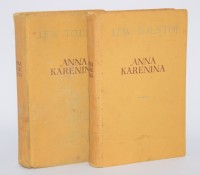 TOŁSTOJ Lew - Anna Karenina, 1-2 komplet. Ilustr. A. Uniechowski. Warszawa 1954.