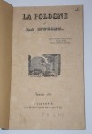 [MAYER] La Pologne et la Russie. Janvier 1831. [Powstanie listopadowe]