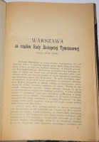 Warszawa za rządów Rady Zastępczej Tymczasowej 1794. Kartki z pamiętnika Michała Starzeńskiego.