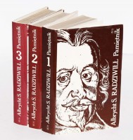 RADZIWIŁŁ Albrycht S. - Pamiętnik o dziejach w Polsce, 1-3 komplet