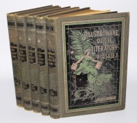 BIEGELEISEN Henryk - Illustrowane dzieje literatury polskiej, 1-5 komplet. 1898-1908.