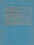 Słownik artystów polskich i obcych w Polsce działających (zmarłych przed 1966 r.) . Malarze, rzeźbiarze, graficy. T. 5. Le-M.