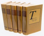 TOŁSTOJ Lew - Dzieła wybrane, 1-5 komplet (m.in. Anna Karenina, Wojna i pokój i inne), ZŁOTA SERIA