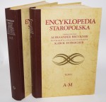 BRUCKNER Aleksander - Encyklopedia staropolska, 1-2 komplet