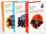 MAY Karol - Winnetou, 1-3 komplet [ilustr. S. Rozwadowski]