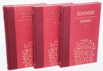 ŻEROMSKI Stefan - Popioły, 1-3 komplet