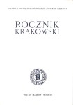 ROCZNIK KRAKOWSKI T. LIX 1993r.