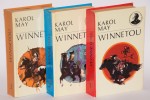 MAY Karol - Winnetou, 1-3 komplet [ilustr. S. Rozwadowski]