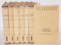 SIENKIEWICZ Henryk - Trylogia. Ogniem i mieczem. Potop. Pan Wołodyjowski, ilustr. J. M. Szancer.