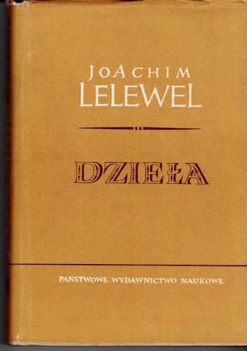 LELEWEL Joachim – Dzieła t. VII – obwoluta
