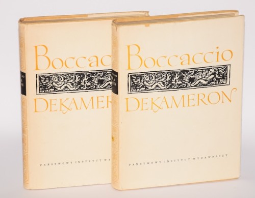 Giovanni Boccaccio Dekameron 1-2 PIW 1957 komplet
