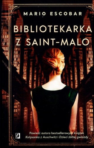 Escobar Mario Bibliotekarka z Saint-Malo 2021 twarda oprawa