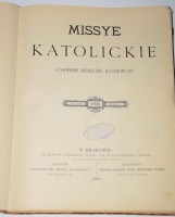 MISSYE KATOLICKIE – Rocznik XII, ilustrowany miesięcznik