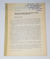 ROSIN Ryszard - Warunki naturalne, drogi lądowe i rozwój terytorialno-administracyjny. Dedykacja autora