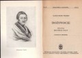 Fredro Dożywocie – strona tytułowa wydania Ossolineum.jpg