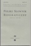 POLSKI SŁOWNIK BIOGRAFICZNY T. XXXV/2 ZESZYT 145 Sapieżyna Anna - Sawicki Jerzy