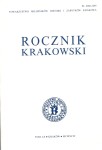 ROCZNIK KRAKOWSKI T. LX 1994r.